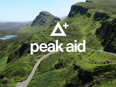 Peak Aid - Brand Identity branding campaign charity graphic design logo typography