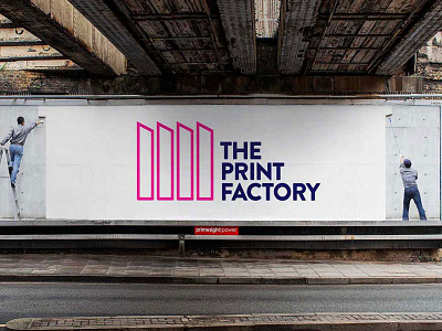 The Print Factory - Brand Identity art direction branding creative direction design graphic design logo social media website