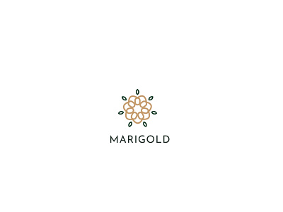 Marigold branding feminine graphic design logo logo design luxury minimal modern