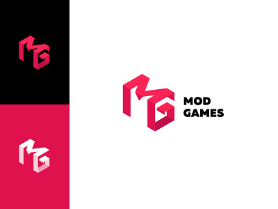 ModGames logo design logo