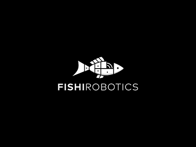 Fishi Robotics logo animation animation creative fish identity inspiration logo logo design logoanimation motion motiongraphics robot