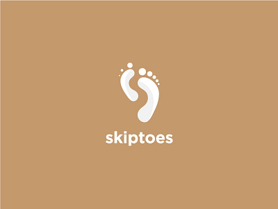 Skiptoes brand brandidentity creative dsign graphicdesign logo logodesign mark skiptoes smart toes