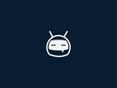 Chatbot bot brand brandidentity chat creative emblem identity inspiration logo logodesign mark robot