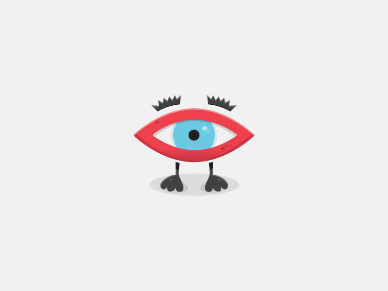 Eye Monster by Attila Hadnagy on Dribbble