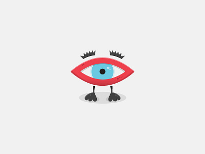 Eye Monster art character creative creature eye fun graphic illustration inspiration monster vector