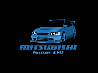 Mitsubishi illustration 22b auto automotive car illustration subaru tuning tuningcar vector vehicle wheels