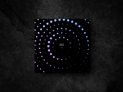 Solar People - vinyl design brand branding circle collection cover creative design dots dribbble idea inspiration inspirations music music packaging packaging solar people typography vector vinyl vinyldesign