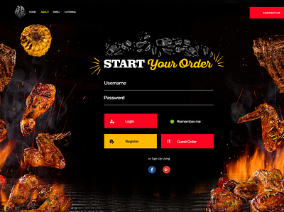 My Rooster Login Page 3d animation app branding design graphic design icon illustration logo motion graphics ui