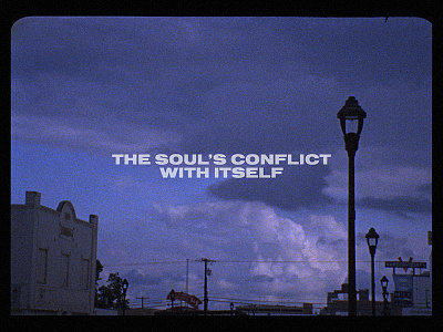 The Soul's Conflict With Itself 16mm film filmmaking kodak movie