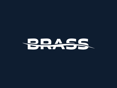 Logo for Brass brass krasnodar logo pool sauna swim swiming water wave