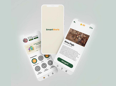 Smart Waris - Mobile App app graphic design mobile ui