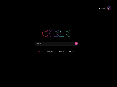 Cyber Search For Coders sesrch ui ux