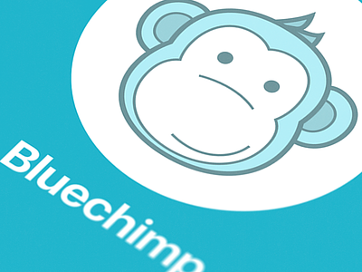 BluChimp tracker first bananas application blue chimp fun interface iphone monkey tracker ui