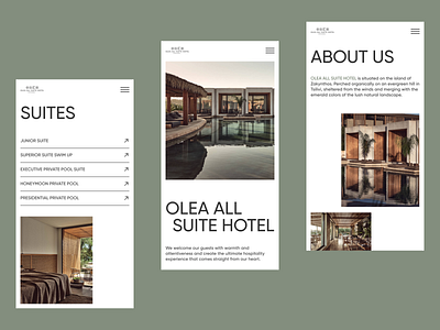 OLEA ALL SUITE HOTEL design ui