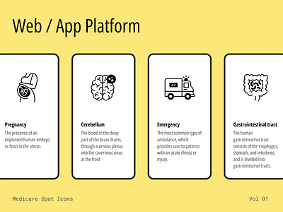 Medical web icons