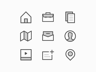 Random - Iconset ai app free icon icon set line icons ui vector