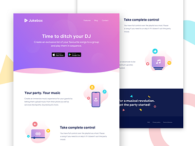 Landing Page | Jukebox