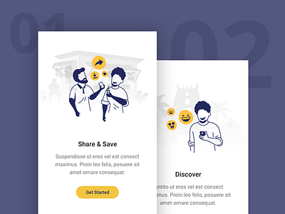 Onboarding illustrations