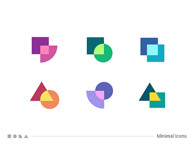 Geometric Iconography android geometric graphic icon iconography icons illustration minimalist simple vector web
