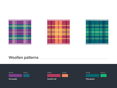 Woollen patterns art graphic illustration minimal simple vector woollen