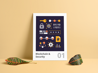 Dash illustrations | Poster blockchain free graphic illustration print security vector web