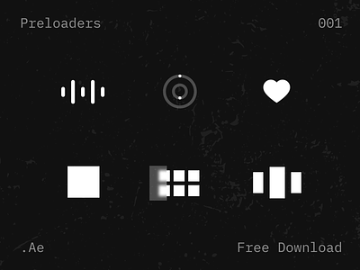 Preloaders - Free Downlaod ae after effects animation download free loaders motion preloaders