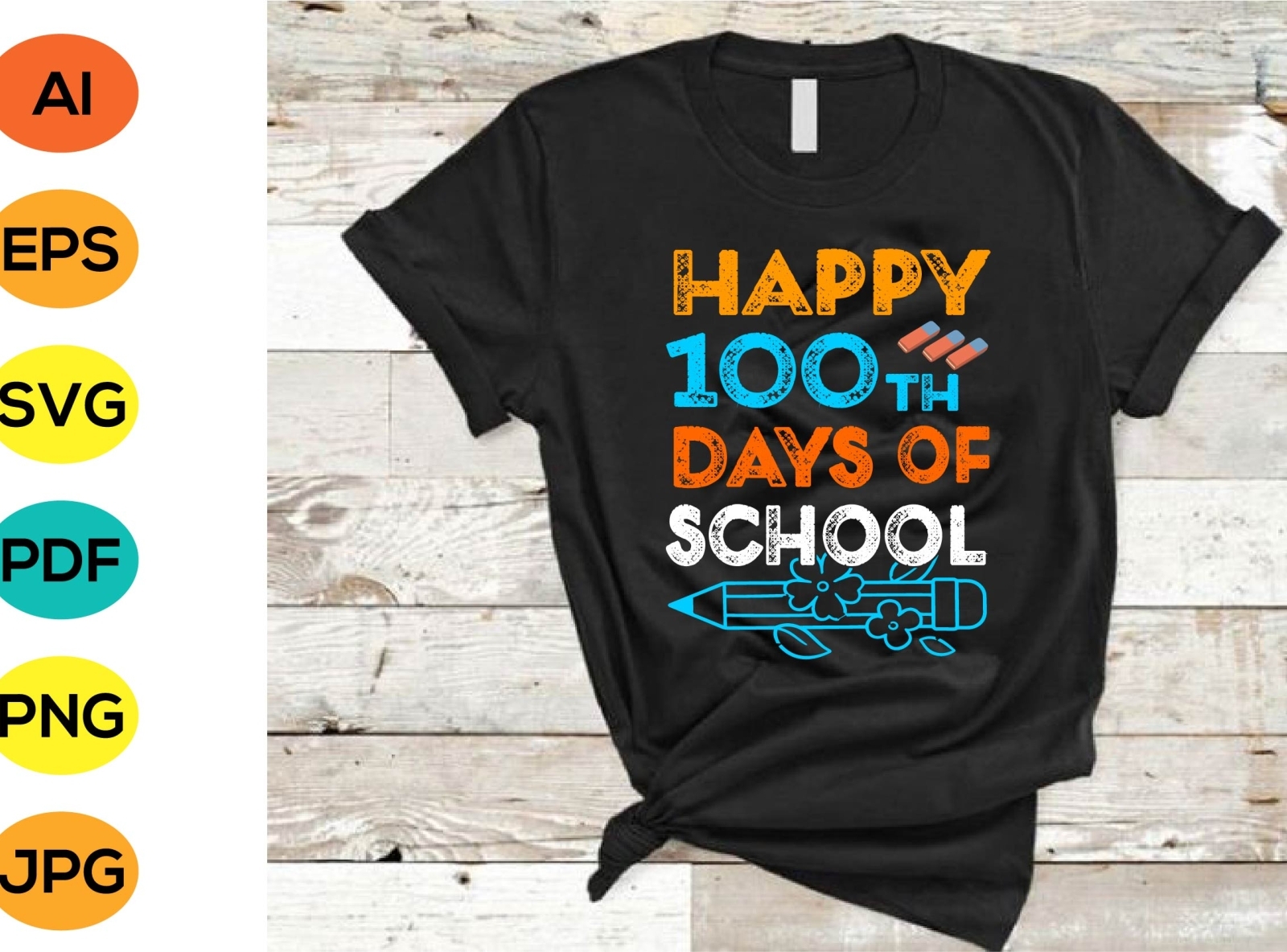 100 day t-shirt design by hossainmohammedbiplob on Dribbble