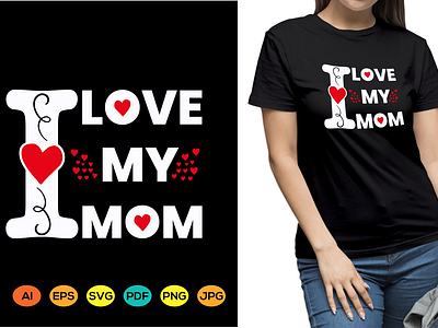 🎁This is My New Mother’s Day T-Shirt Design Graphic