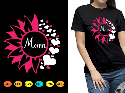 🎁This is My New Mother’s Day T-Shirt Design Graphic