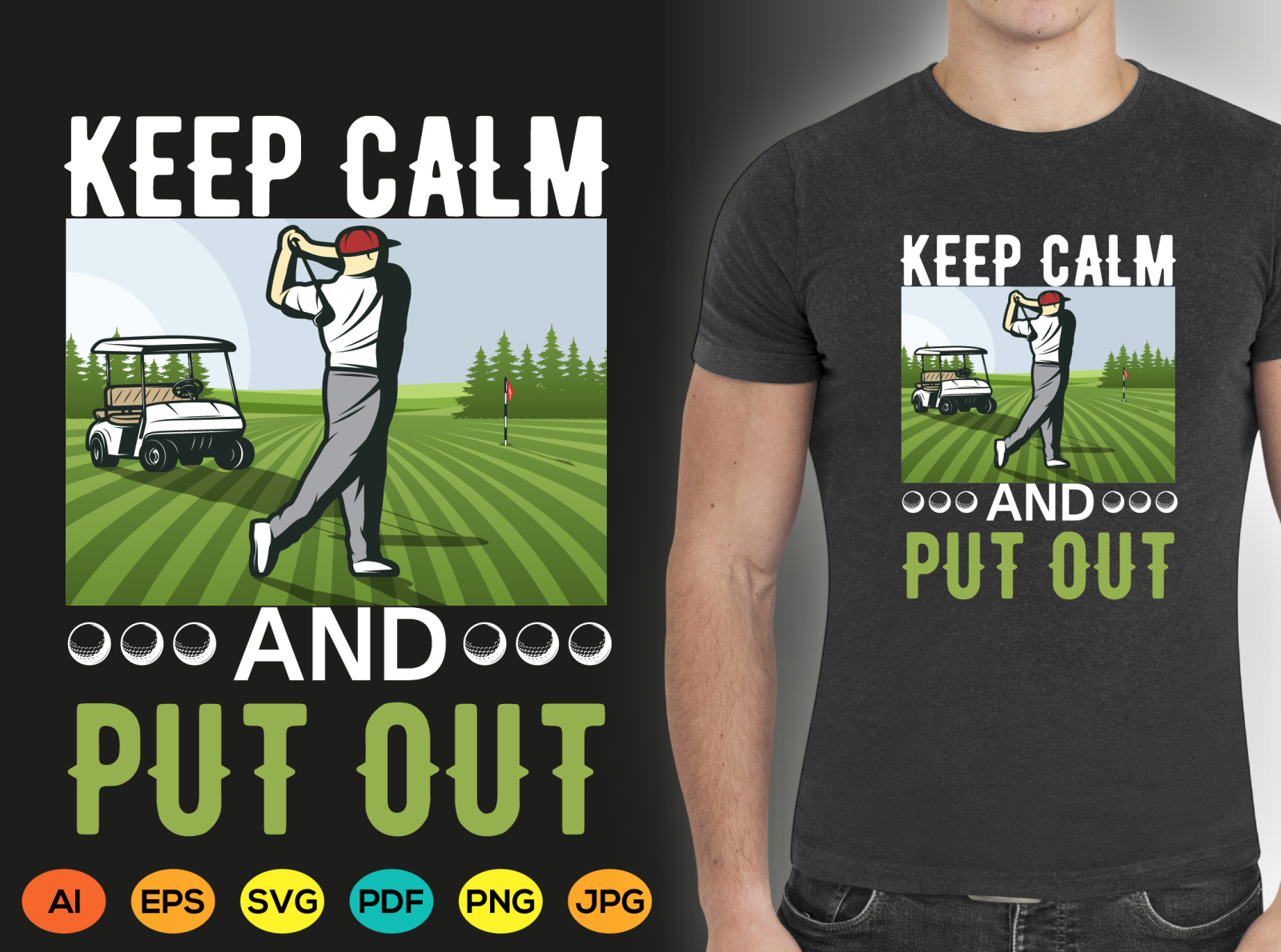 🎁This is My New Golf T-Shirt Design, Printable Sublimation by ...