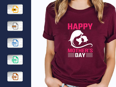 Amazing Mother's Day Clothes Gift T-shirt Design