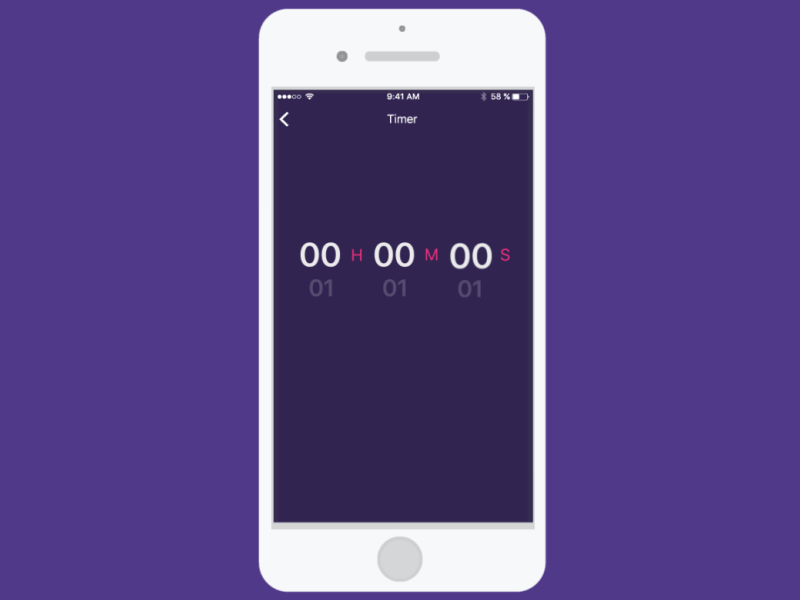 Time ios. Таймер UI. Таймер IOS. Таймер mobile app. Countdown приложение.