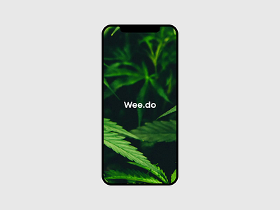 Track Your Dosage App Login Interaction cannabis concept design interaction design ios app login screen marijuana app mobile application motion design product design sign in signin page signin screen smoke track app weed