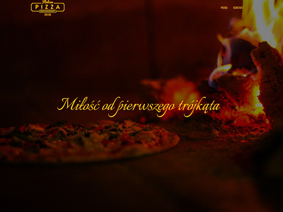 strony internetowe dla pizzerii branding design graphic design illustration logo web