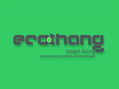 Logo Ecothang branding design graphic design logo vector