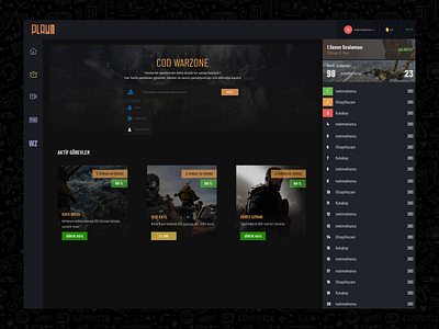 Playm - Warzone Home Page callofduty gaming playm warzone