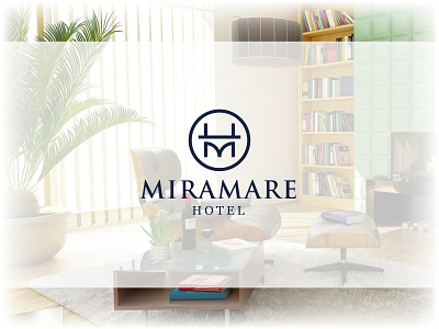 Miramare brand identity branding business logo hm logo hotel letter logo lettermark logo logo branding logotype luxury mh logo minimal