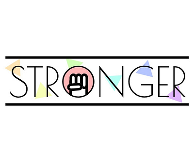 Stronger illustration vector