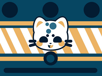 Cat! illustration vector