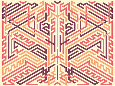 Abstract Again?! abstarct illustration lines vector