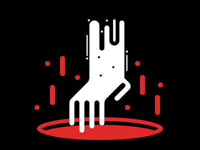 I'm Reaching for the Food Inside illustration the hand vector