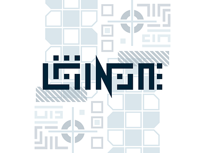 LOINON geometric illustration sci fi vector