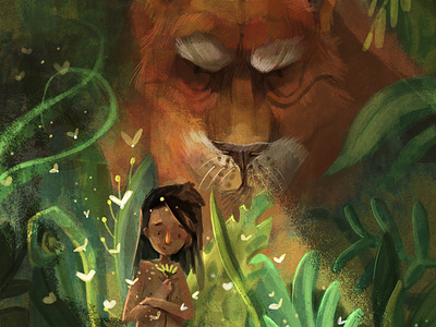 The Jungle Book. Children's iilustration.