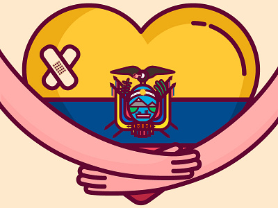 Ecuador donnation ecuador heart hearth prayforecuador sad