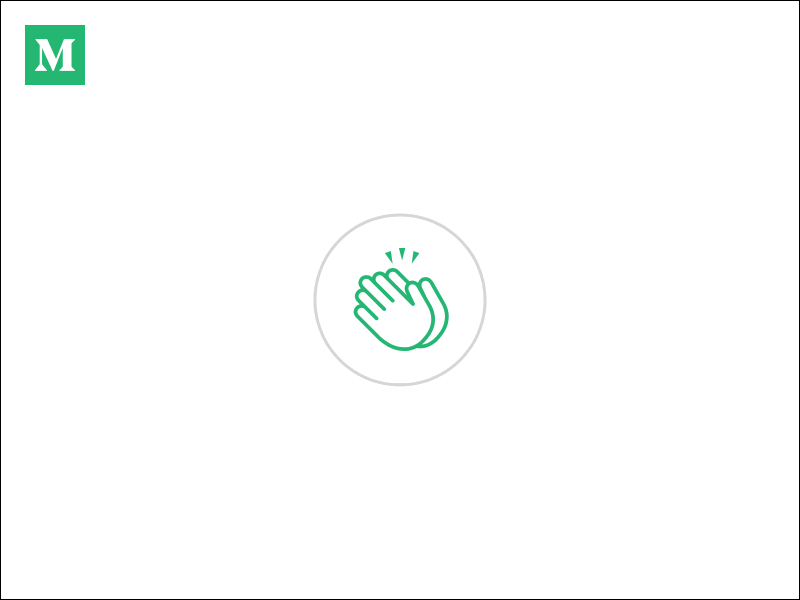 Medium's New Clap animation clap icon interaction interaction design kite compositor kiteapp medium redesign