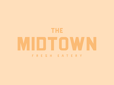 Midtown Display | Typeface Progress clean logotype modern type typeface typography vintage wordmark