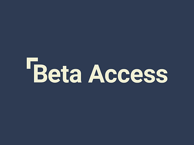 Beta Access Logotype