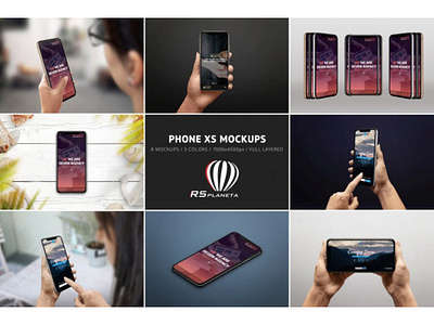 iPhone XS Mockups