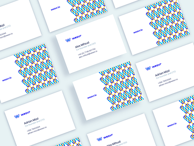 Weavr business cards