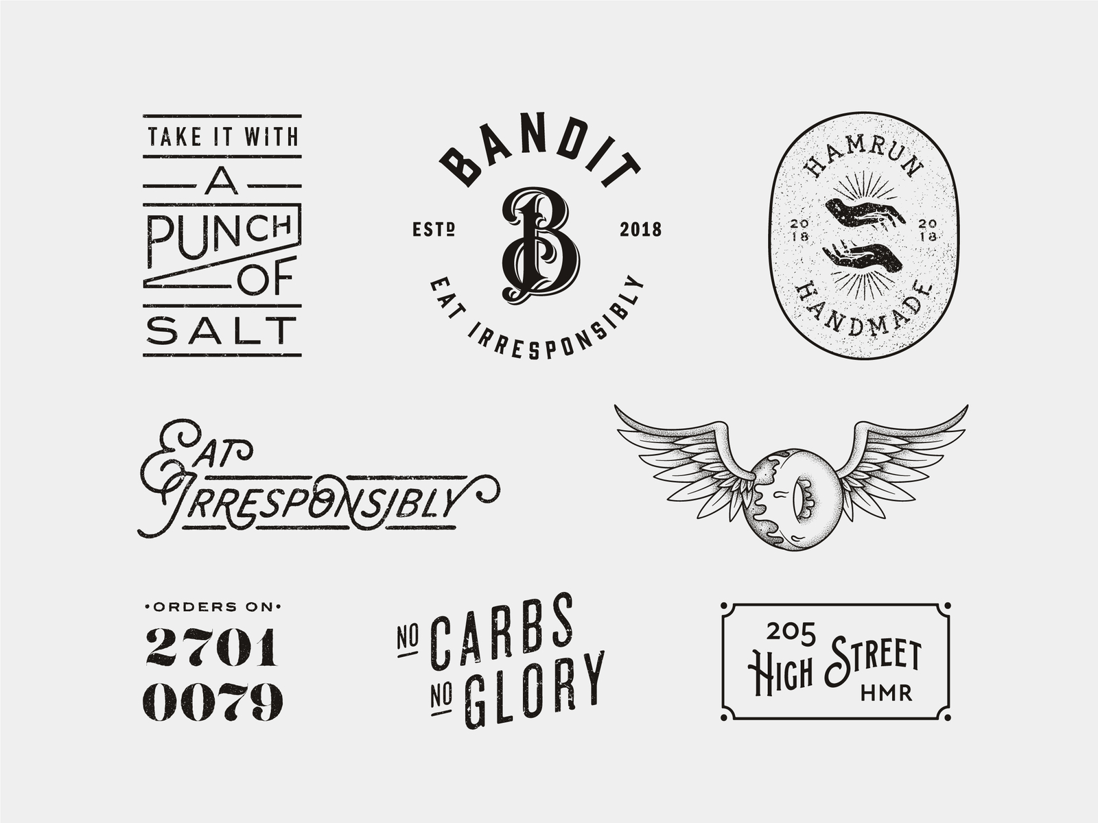 Bandit icons roundup by Jan Frantz for Hangar on Dribbble